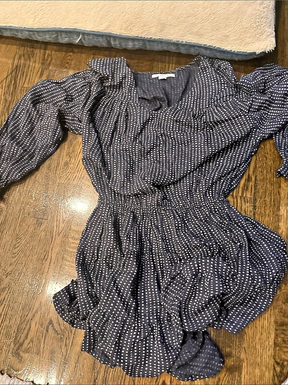 O'Neill Geometric Mini Dress in Black & White Size Medium
